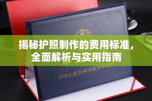元谋揭秘护照制作的费用标准，全面解析与实用指南