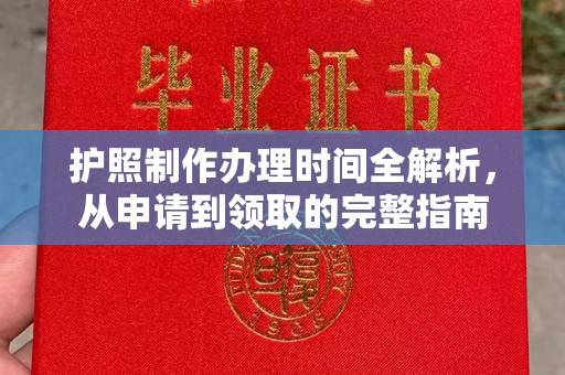 元谋护照制作办理时间全解析，从申请到领取的完整指南
